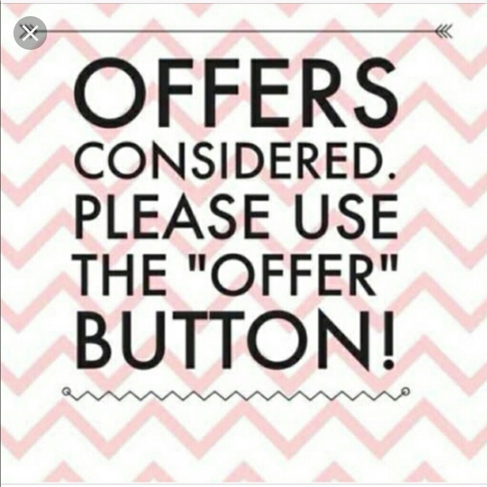 Make me an offer!  Please be reasonable. 😊